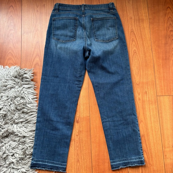 Eileen Fisher straight leg jeans size 8 - Picture 4 of 10